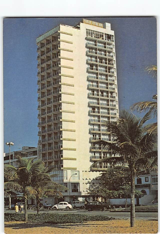 Postcard Praia Ipanema Hotel Rio de Janeiro Brazil