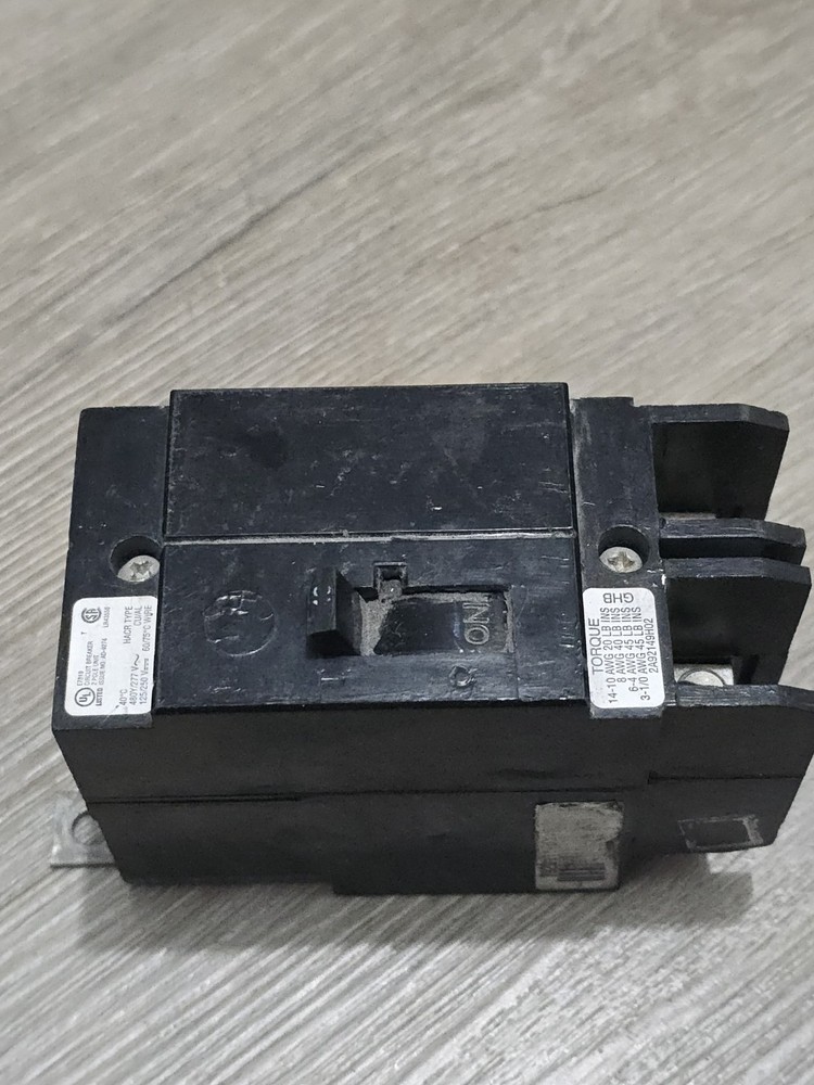 Westinghouse 40 Amp Bolt-On Circuit Breaker 2 Pole 480Y/277 Vac Ghb2040