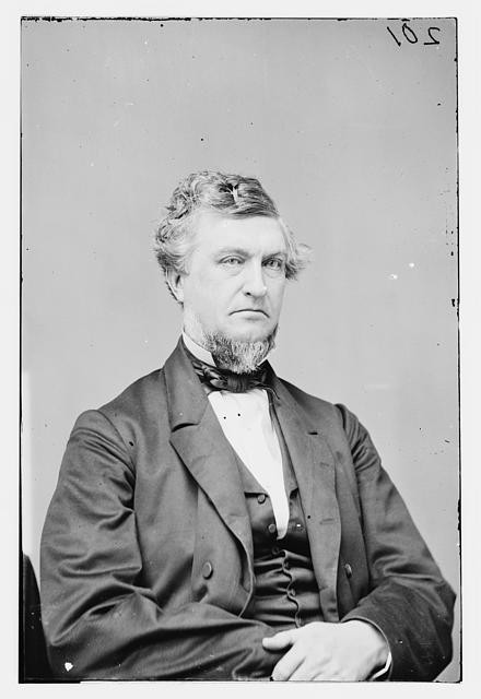 Photo:Zachariah Chandler Michigan Portrait 1850s Honorable Politician