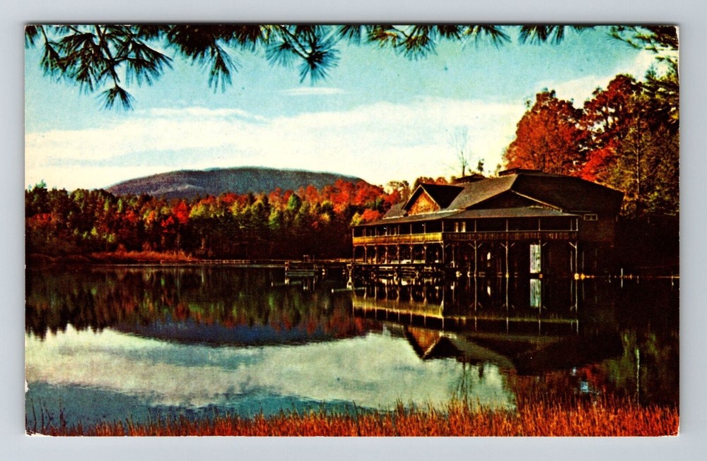 Hendersonville NC-North Carolina, Kanuga Lake, Scenic, Vintage Postcard