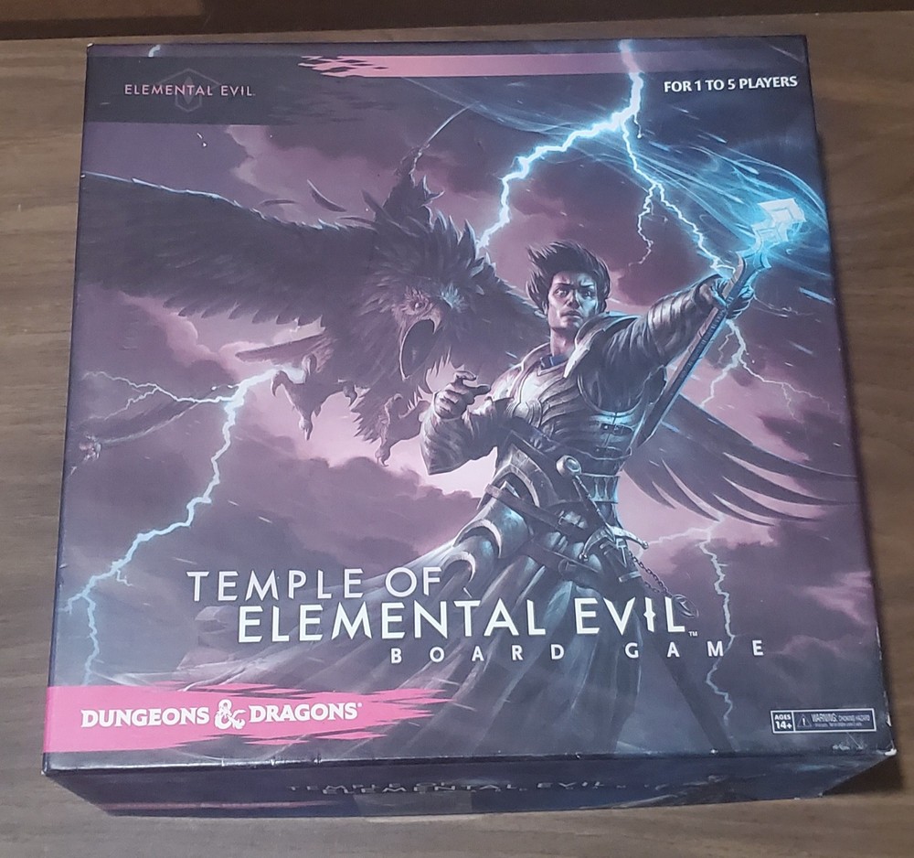 Dungeons And Dragons Temple Of Elemental Evil Board Game