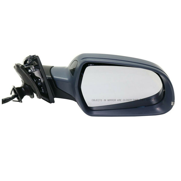 For 12-16 A4/S4 Rear View Door Mirror Power Fold Heated w/Signal Lamp Right Side
