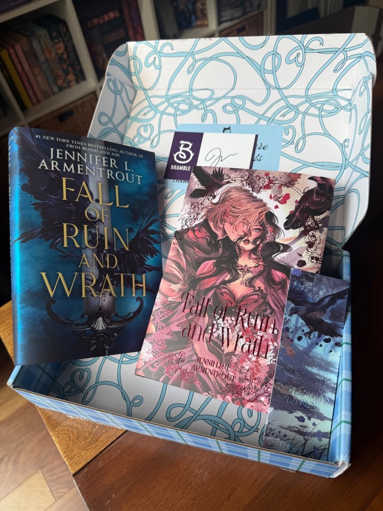 *Signed Bookplate* Bad Women Books Fall of Ruin and Wrath by JLA