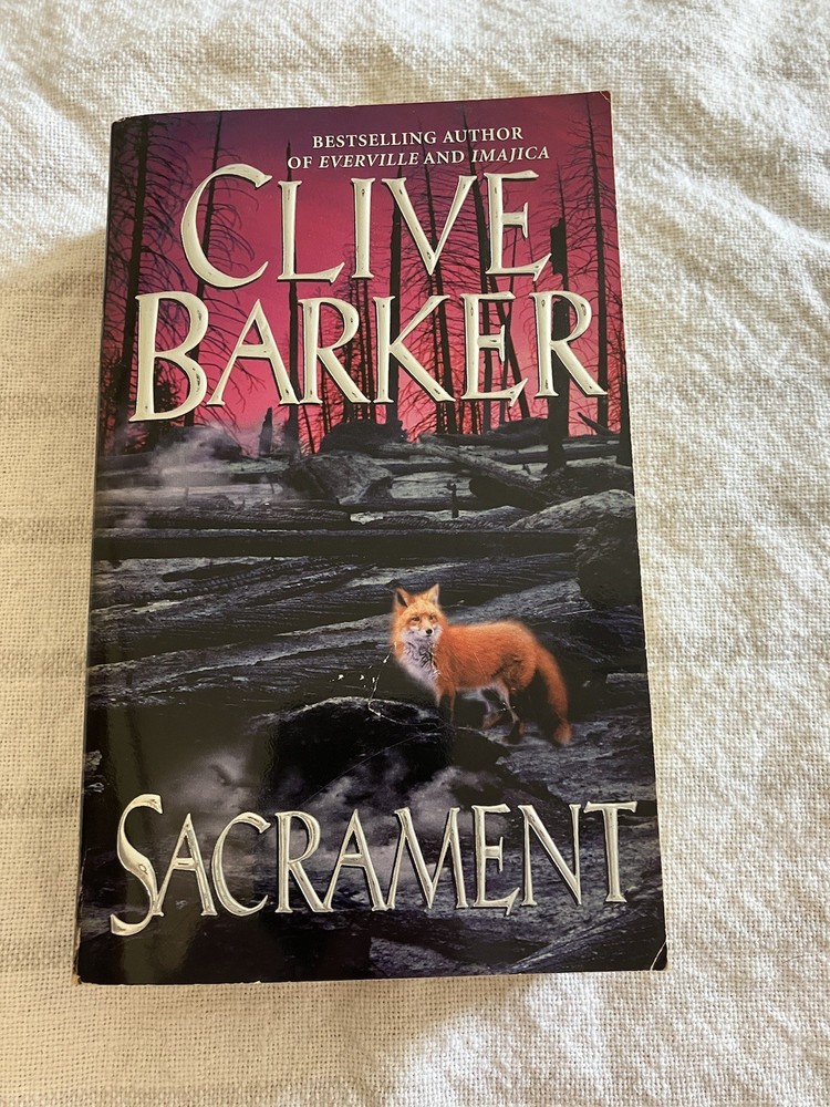 Sacrament By Clive Barker 1997 1st Printing Harper Paperback
