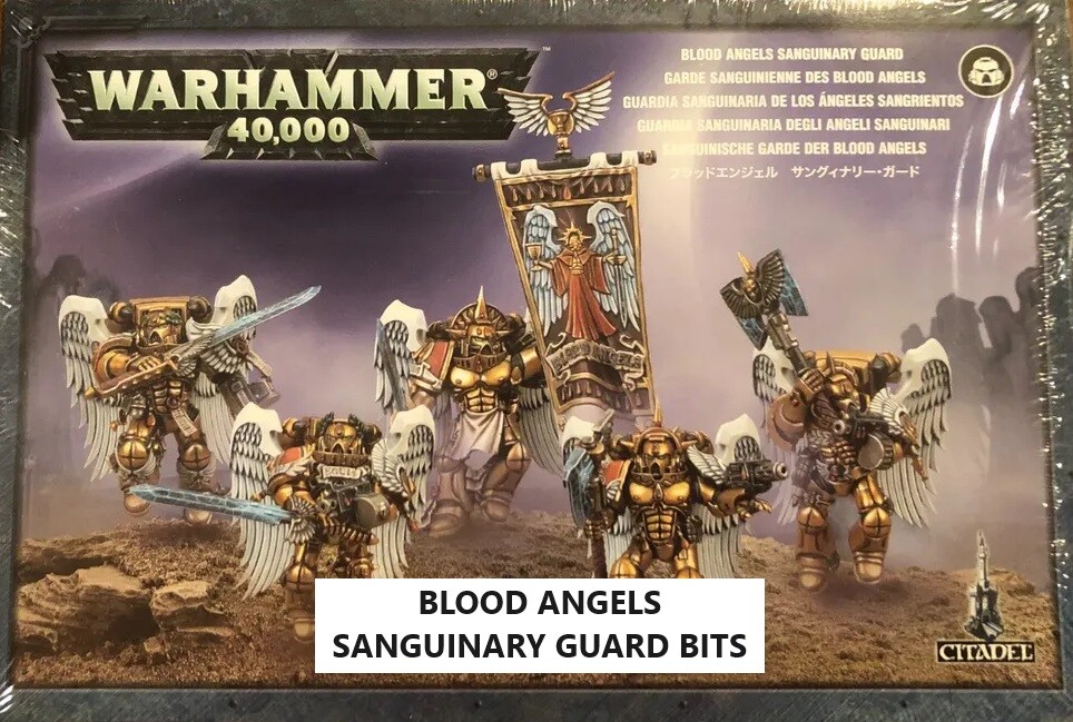 Warhammer 40k Blood Angels Sanguinary Guard BITS BITZ  Multi Listing