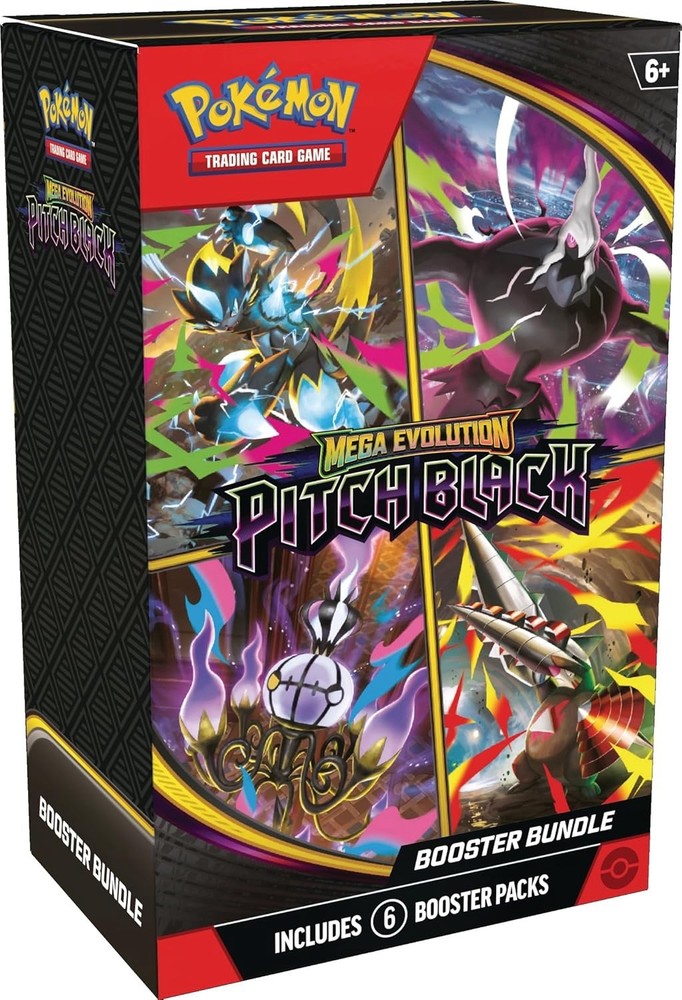 Pokémon - Mega Evolution ME05 Pitch Black Booster Bundle Sealed New ships 7/17