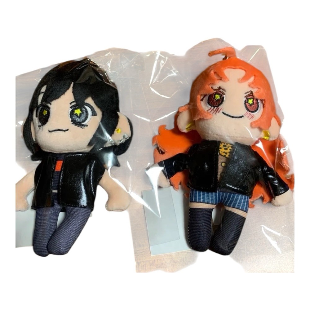 2set The Guy She Was Interested in Wasn't a Guy at All Plush Keychain