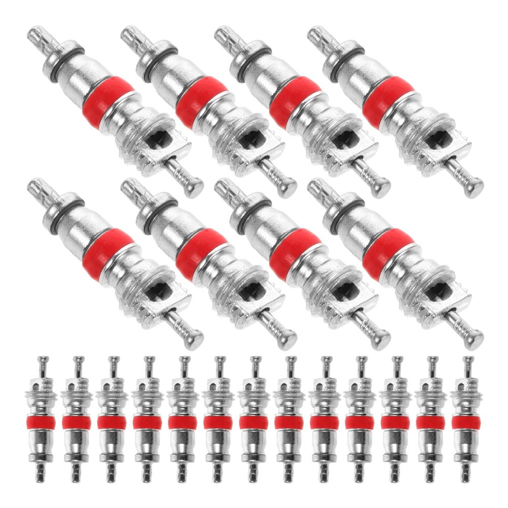 2-Pack Tubeless Tire Valve Stem Cores for Motorcycle and Auto Wheels