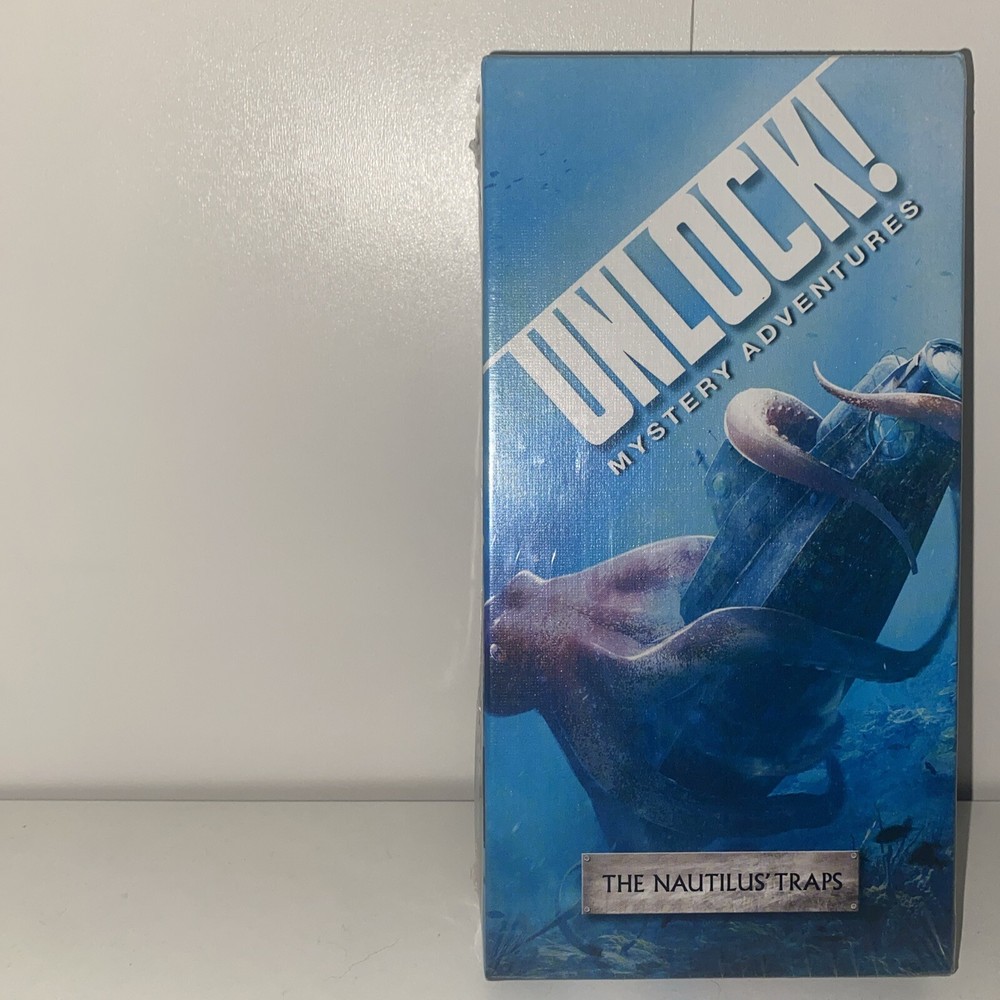 Unlock! Mystery Adventures The Nautilus' Trap Escape Room Inspired Game NEW