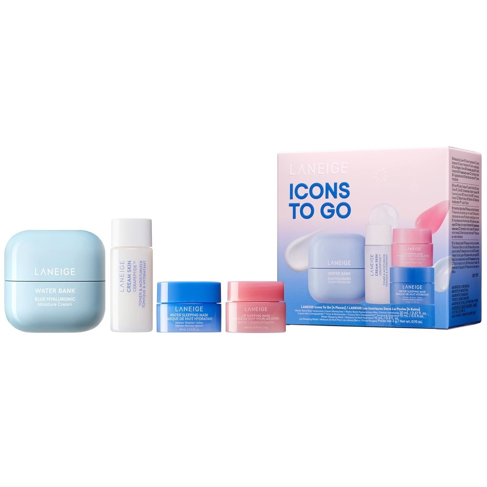 Barrier-Boosting Water Bank Blue Hyaluronic Moisturizer with Squalane and Ceramides for Deep Hydration