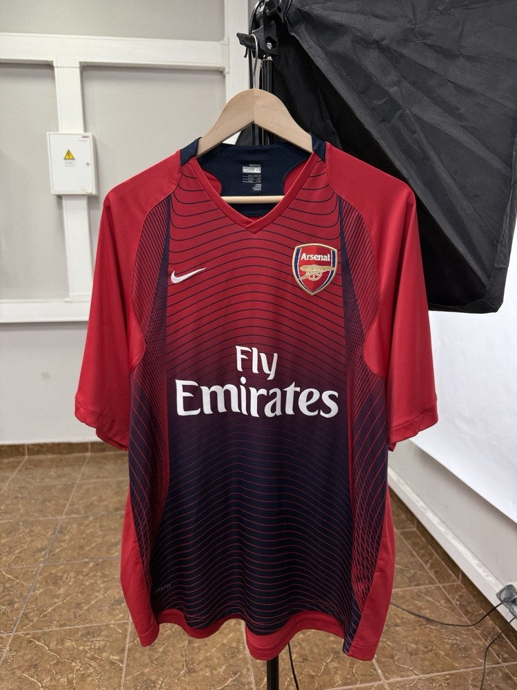🏴󠁧󠁢󠁥󠁮󠁧󠁿 Vintage 2007/08 Nike Arsenal Jersey Soccer Football Shirt Size XL