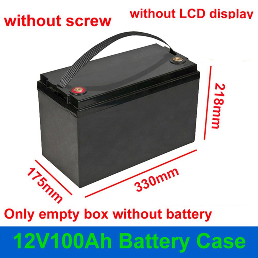 12V 17Ah 55Ah 100Ah Battery Case Storage Box for LiFePO4 32700 32650 18650