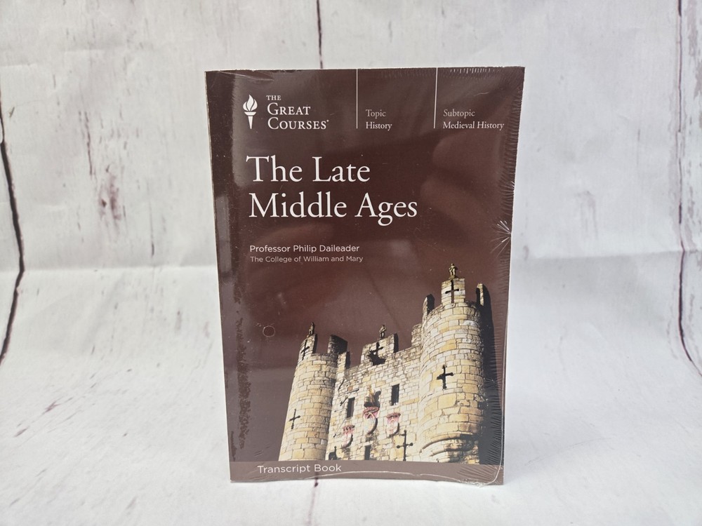 Great Courses: The Late Middle Ages Transcript Book New Sealed