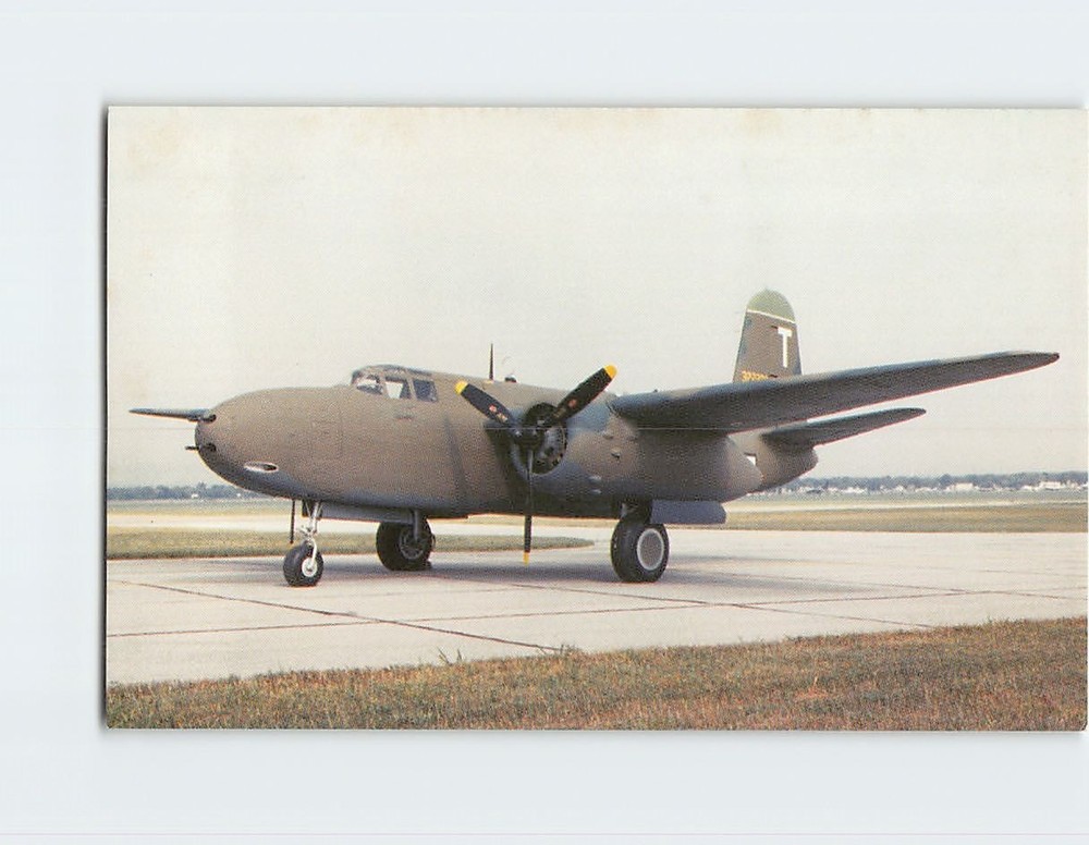 Postcard Douglas A-20G Havoc Aircraft