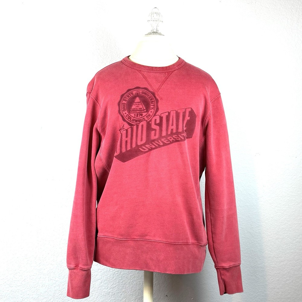 Tailgate The Ohio State University Women Sz m Sweatshirt Crew Neck Long Sleeve.