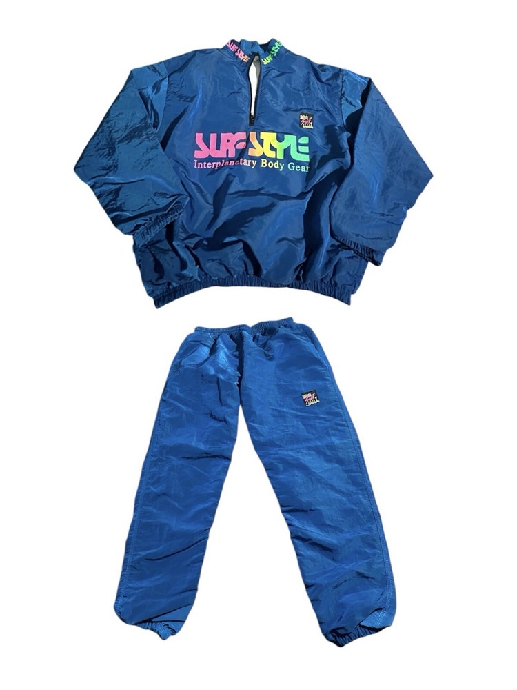 Surf Style Interplanetary Body Gear Windbreaker 2 Piece Set