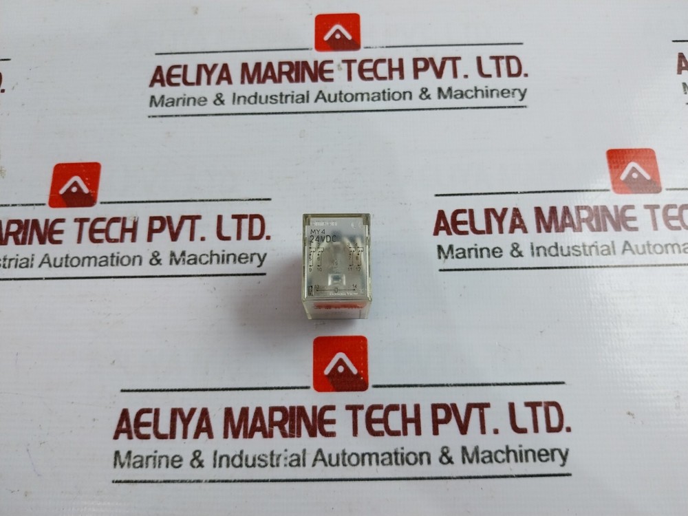 Omron MY4 Pin Relay , 24vdc , 5a 250vac/30vdc