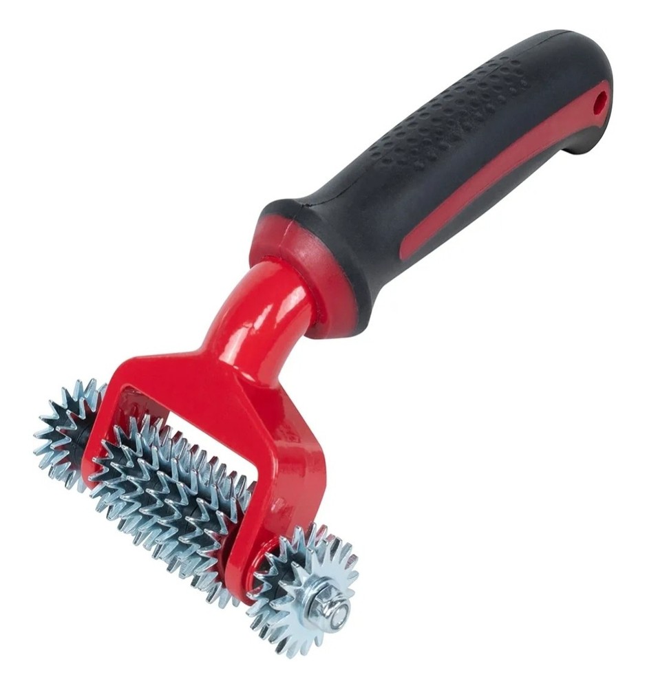 Roberts Star Wheel Pro 4-inch Red Carpet Seam Roller 10-169