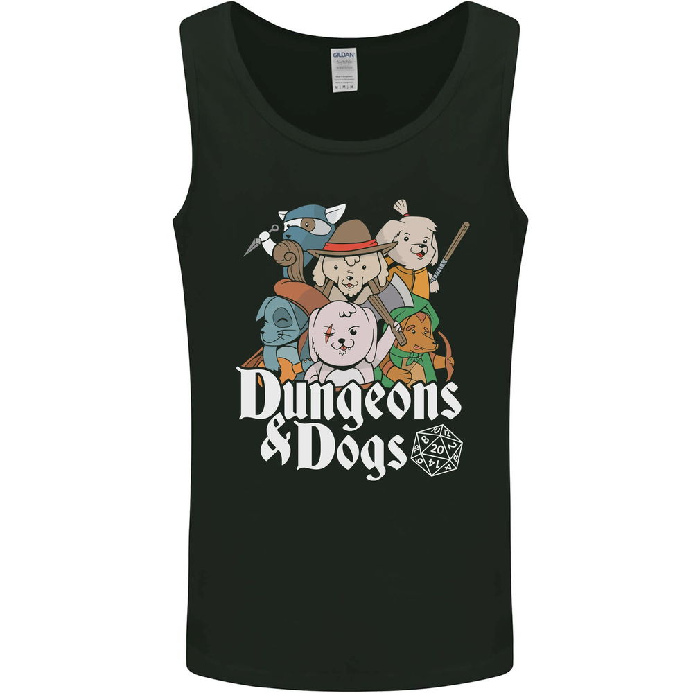 Dungeons & Dogs RPG Vest Tank Top for Men