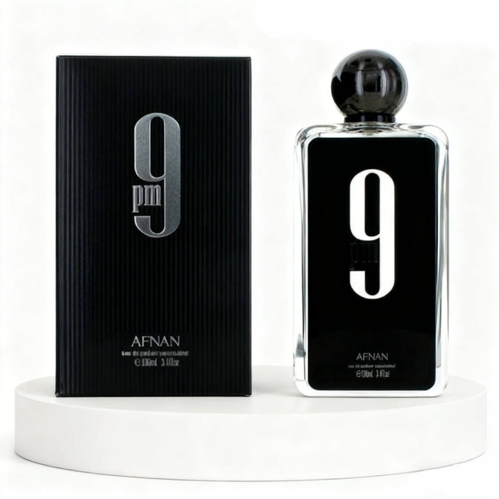 9 pm by Afnan 3.4 oz 100ml EDP Cologne For Men Eau de Parfum Spray New In Box