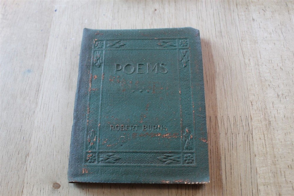 Little Leather Library Poems Robert Burns Green Cover