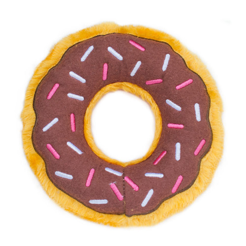 ZippyPaws Donutz Dog Toy Chocolate; 1 Each/Medium