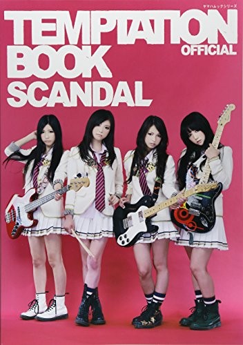 TEMPTATION BOOK SCANDAL Japan JROCK JPOP Music Photo Book Cute G... book form JP