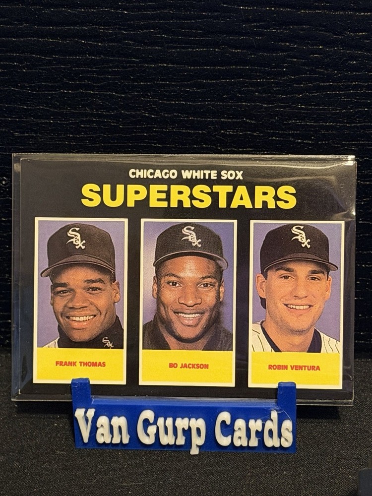 Bo Jackson Frank Thomas 1991 Superstars (unlicensed) #NNO NM-MT OR BETTER
