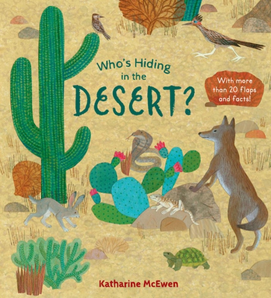 Who's Hiding in the Desert? by Nosy Crow (English) Board Books Book