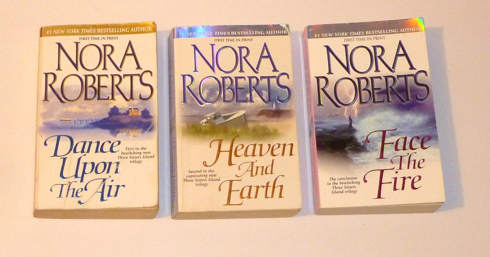 Dance Upon the Air Nora Roberts Three sisters Island trilogy books paperback
