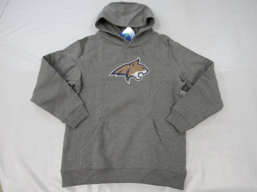 Montana State Bobcats Womens Medium Grey Hooded Sweatshirt