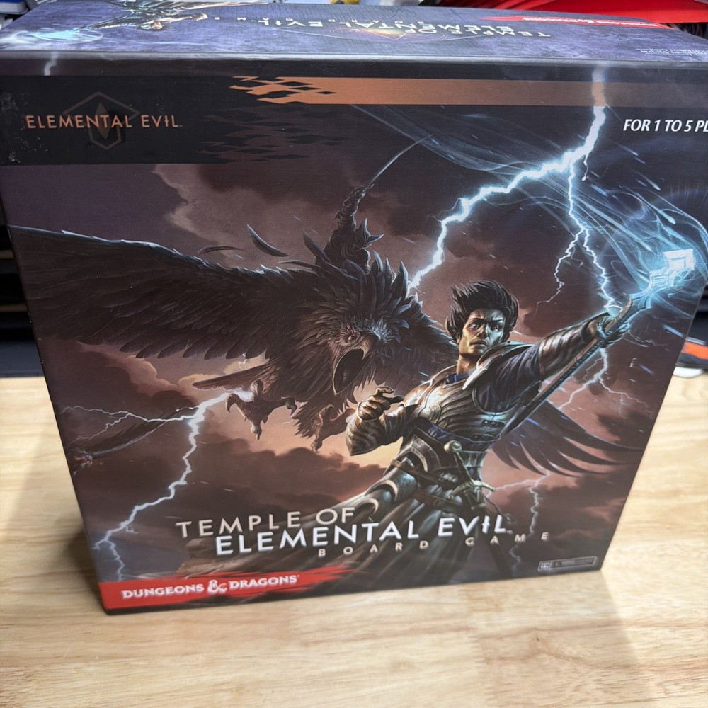 Dungeons And Dragons Temple Of Elemental Evil Board Game