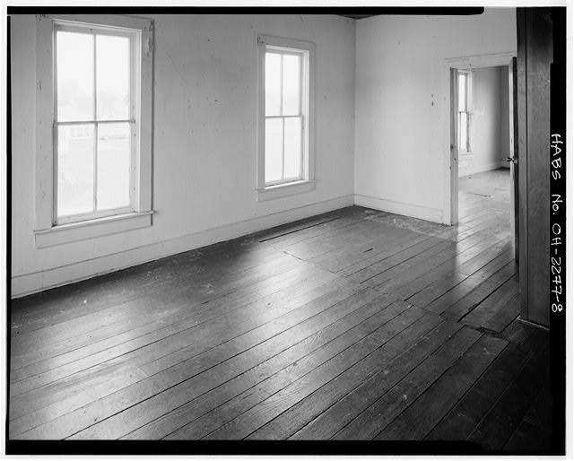 Photo:Second Floor Northwest Room Wood Floor Double Door 1900s Interior