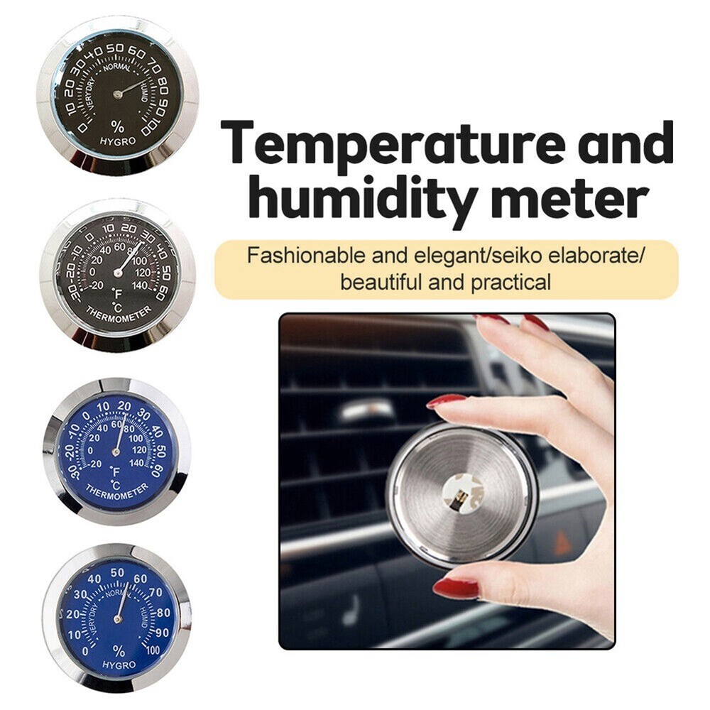 Accurate Analog Thermometer and Hygrometer for Temperature Humidity Monitoring-image