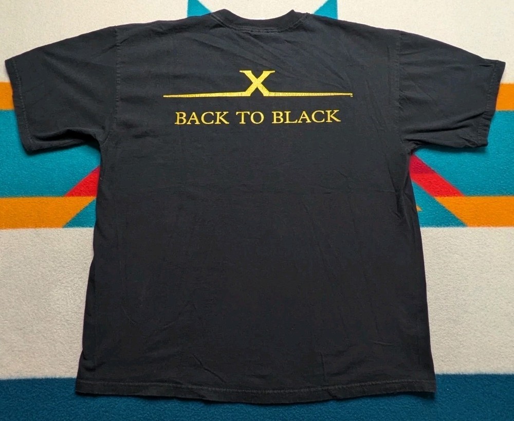 Magic The Gathering Back To Black Promo Shirt Employee Gaming Fantasy Vintage XL