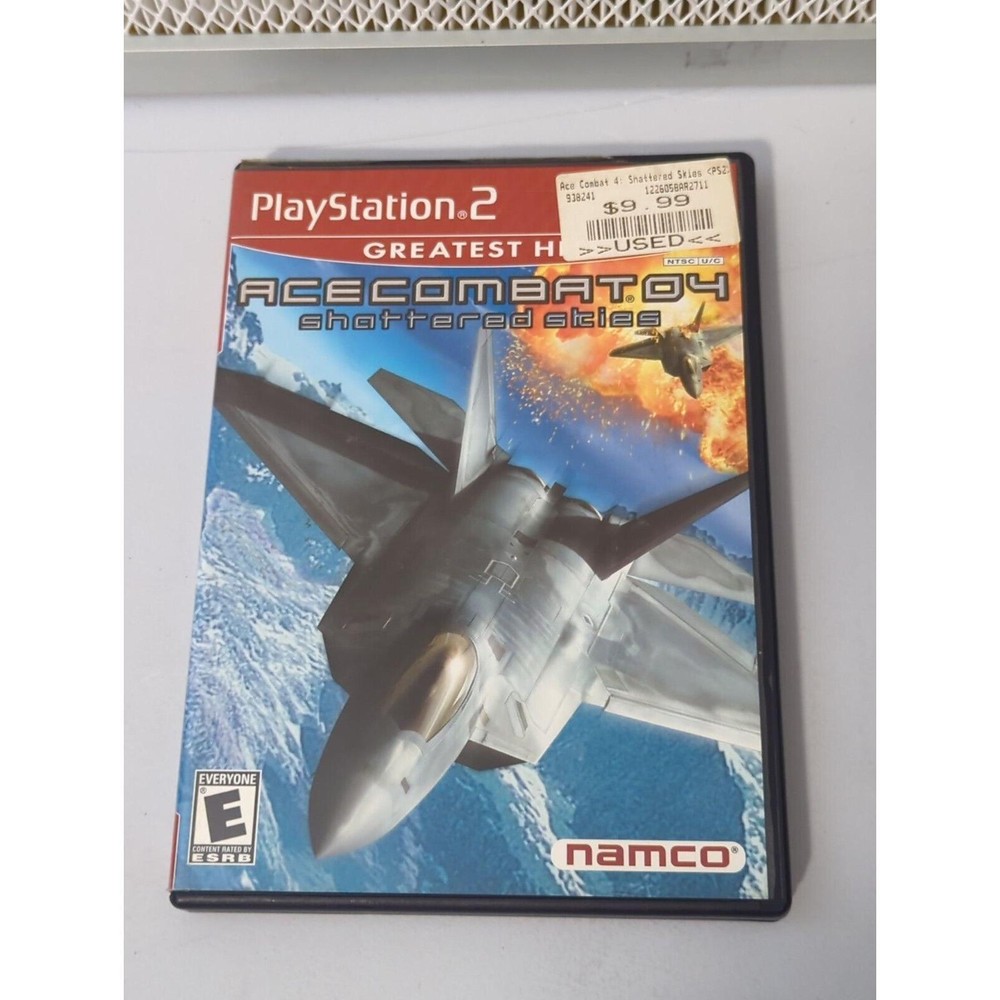 Ace Combat 4 PS2 PlayStation 2 Complete CIB + Reg Card + Manual GH Tested-image
