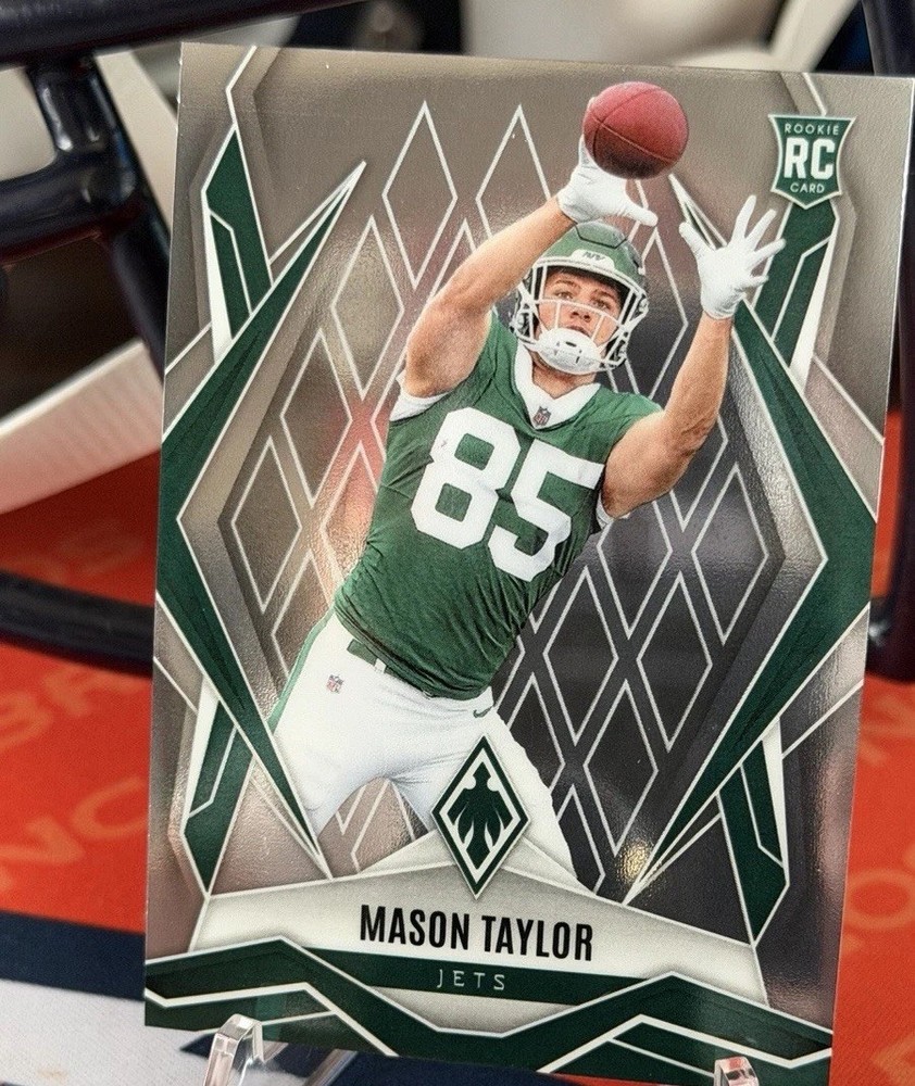 2025 Panini Phoenix - Mason Taylor #172 New York Jets NFL Rookie Football Card