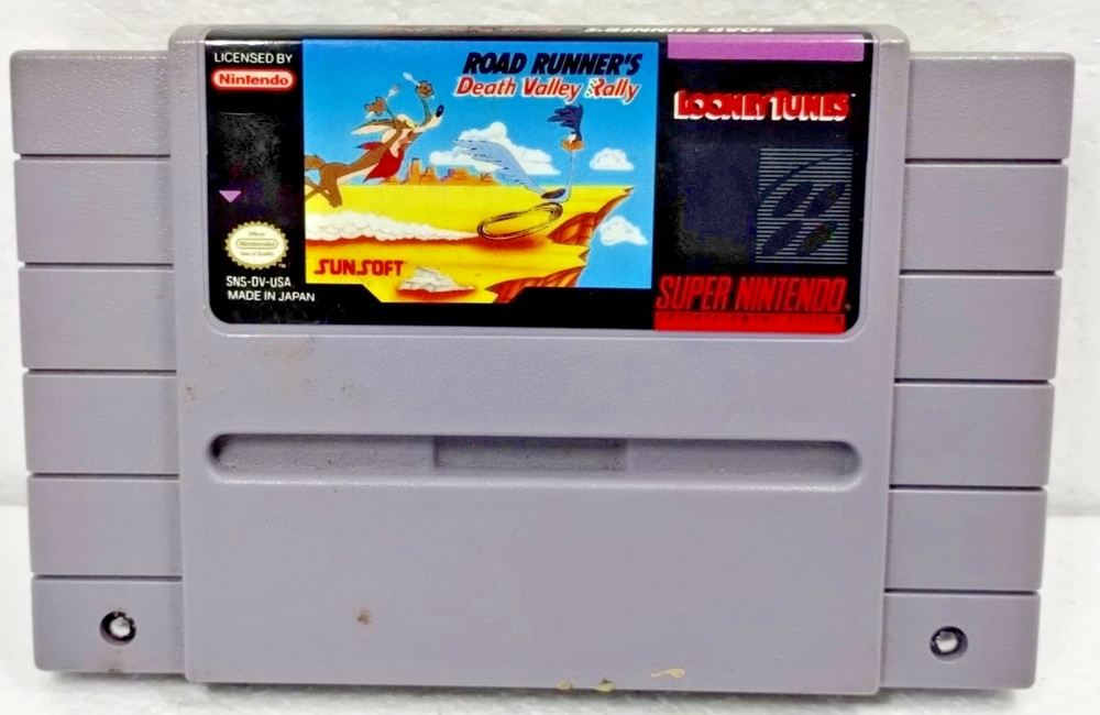 Road Runner's Death Valley Rally (Super Nintendo Entertainment System, 1992)