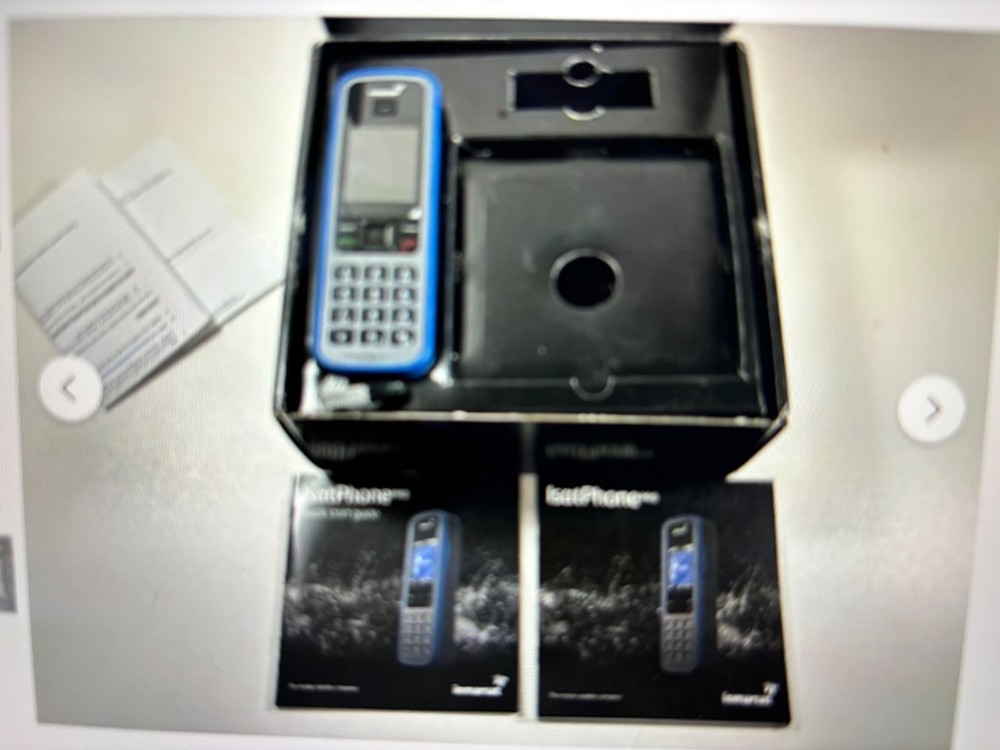 Inmarsat IsatPhone Pro Satellite Phone - Global Coverage Long Battery Life Clear