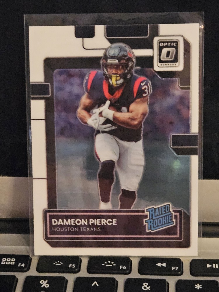 DAMEON PIERCE ROOKIE 2022 Panini Donruss Optic  Rated Rookie  (RC)
