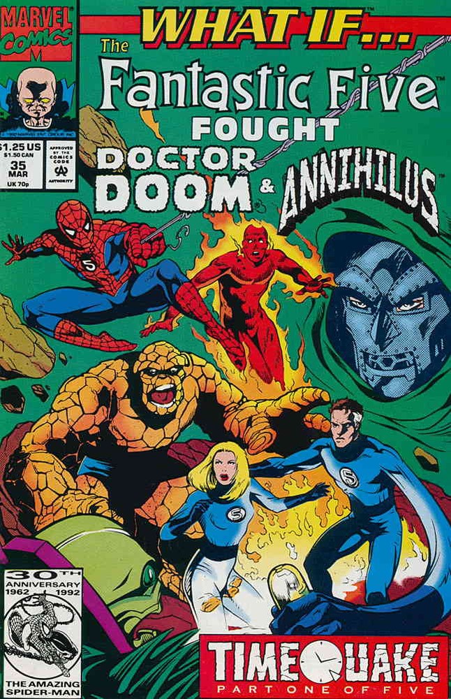 What If Vol 2 #35 VF/NM Marvel Timequake 1 - combined shipping available
