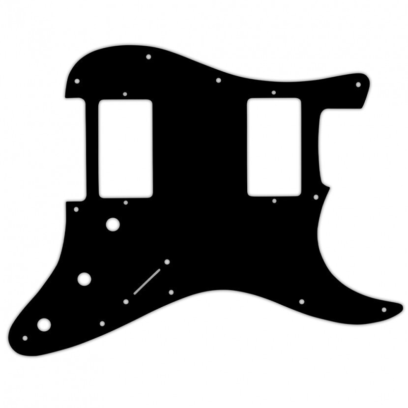 NEW - Custom Pickguard For Dual Humbucker Fender Stratocaster - MANY COLORS!