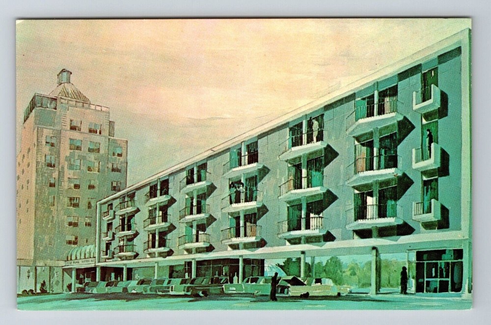 Traverse City MI-Michigan, Park Place Motor Inn, Exterior, Vintage Postcard