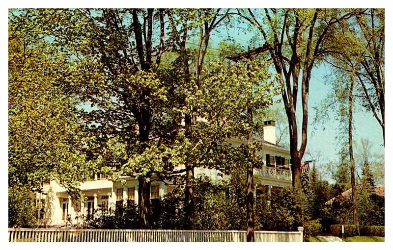 Postcard HOUSE SCENE Augusta Maine ME m/09 AS5360