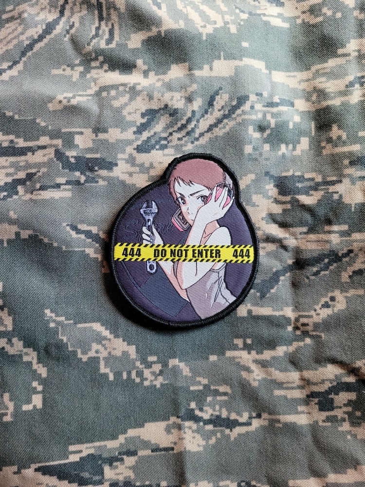 Ace Combat 7 - Avril Mead Scrap Queen morale airsoft aviator Trigger Patch-image