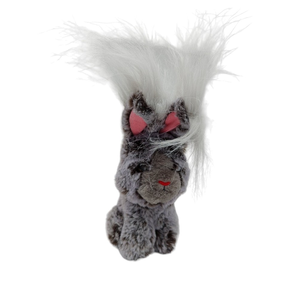 Walmart My Life as Angora Bunny Rabbit 5 inch Plush Stuffed Animal Gray White