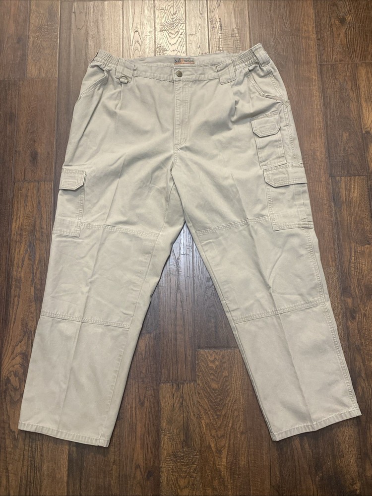 5.11 Tactical Pants Mens 40x29 Combat Cargo Utility Ripstop Cotton Beige