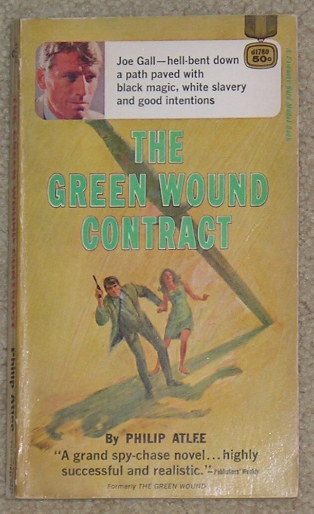 The Green Wound Contract by Philip Atlee – vintage pb