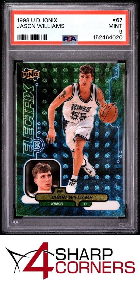 1998 Upper Deck Ionix #67 Jason Williams Rc Psa 9Expert eBay listing since 2003:Consign your best today!