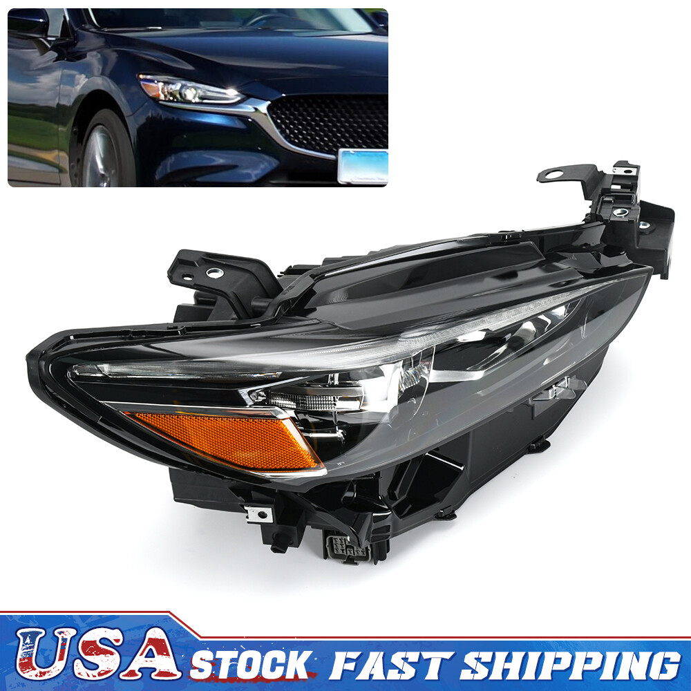 2018-2021 Mazda 6 LED Headlight Left Side Non-Adaptive Driver Replacement
